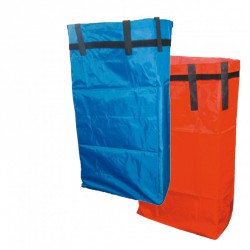 Sac toile plastifiée rouge 120 litres