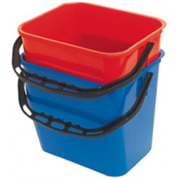 Seau 12 litres rouge