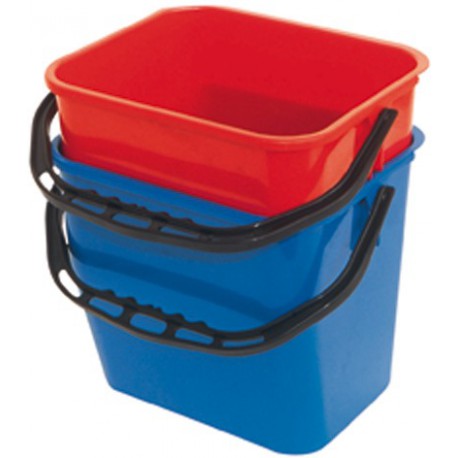 Seau 12 litres rouge