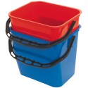 Seau 12 litres rouge