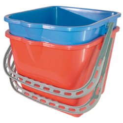 Seau 15 litres rouge