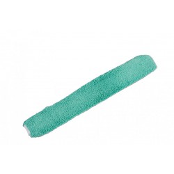 Housse microfibre verte 54 x 7 cm