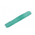 Housse microfibre verte 54 x 7 cm