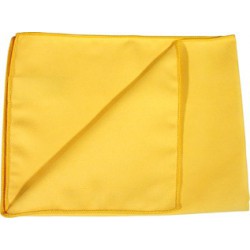 Microfibre velours jaune