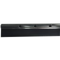 Barrette inox avec caoutchouc 25 cm