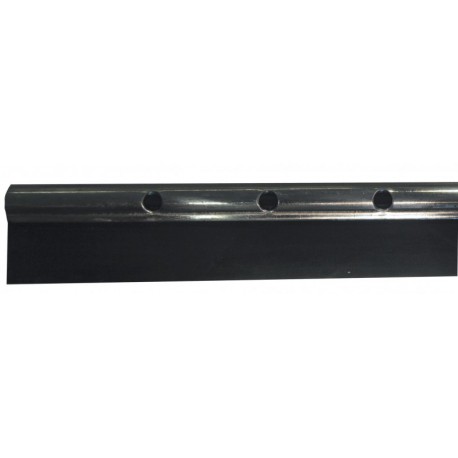 Barrette inox avec caoutchouc 35 cm