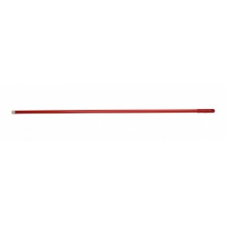 Manche fibre de verre 140 cm Ø 25 mm rouge