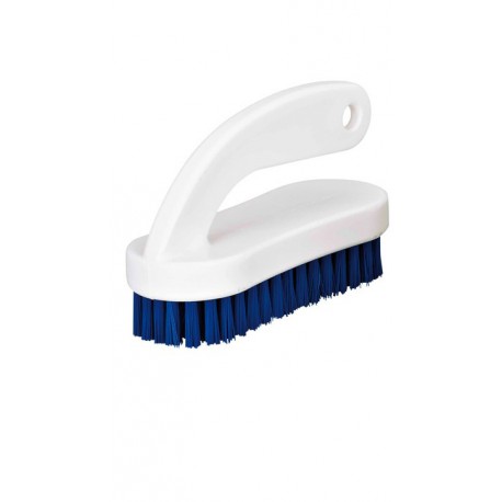 Brosse à ongles avec poignée bleu