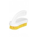 Brosse à ongles avec poignée jaune