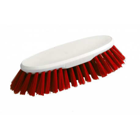 Brosse à main rouge