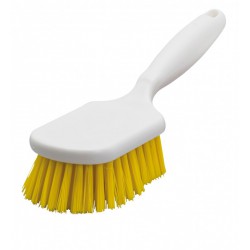 Brosse large manche court jaune