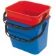 Seau 12 litres rouge