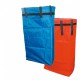 Sac toile plastifiée rouge 120 litres